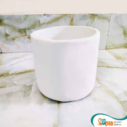 সিমেন্টের ফ্লাওয়ার/প্লান্ট টব (মাঝারী) | Cement Flower/Plant Tub (medium size)